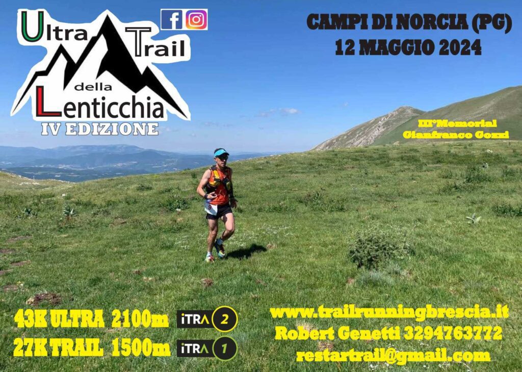 ultratrail della lenticchia in cima alle montagne